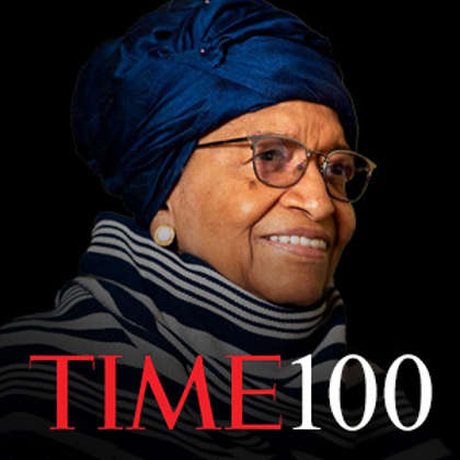 TIME100 Impact Awards Africa Honors Former President & Nobel Laureate Ellen Johnson Sirleaf