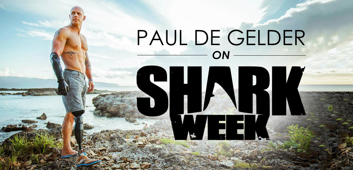 Shark Attack Survivor Paul de Gelder Gets Back in the Water for Discovery’s ‘Shark Week’