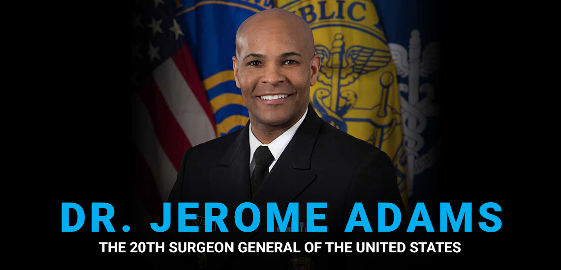 20th U.S. Surgeon General Jerome Adams Signs Exclusively with APB