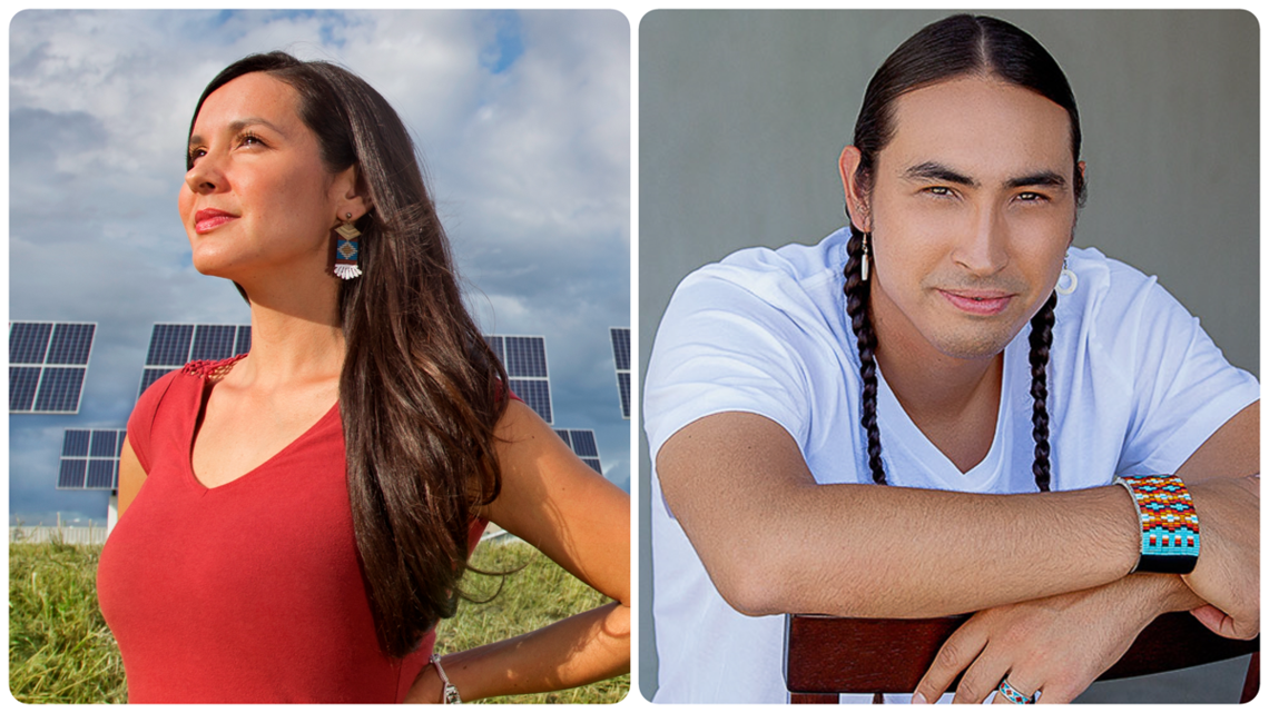 Melina Laboucan-Massimo and Tatanka Means