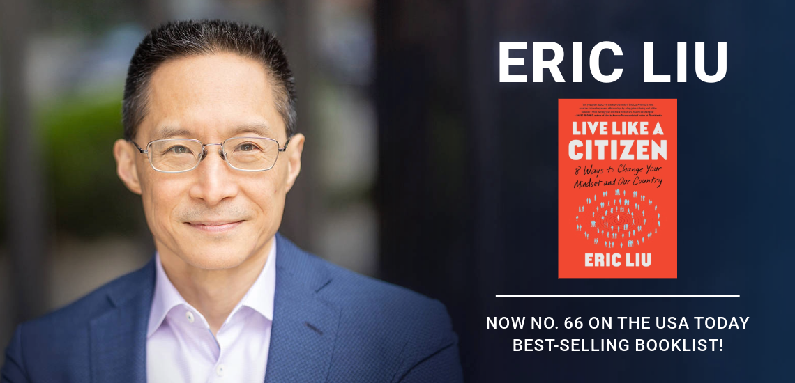 Eric Liu, now no. 66 on the USA today best-selling booklist!