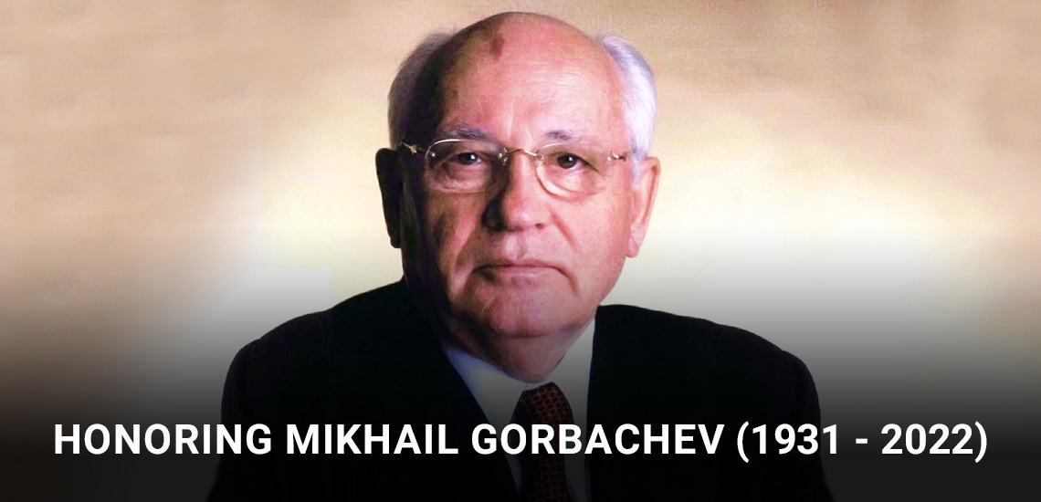 With Deep Sadness, APB Mourns the Loss of Mikhail Gorbachev, Former President of the Soviet Union