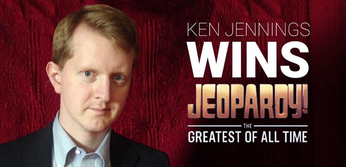 APB Congratulates "Jeopardy! Greatest of All Time" Winner, Ken Jennings!