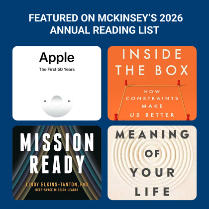 Four APB Authors Featured on McKinsey’s Annual Reading List