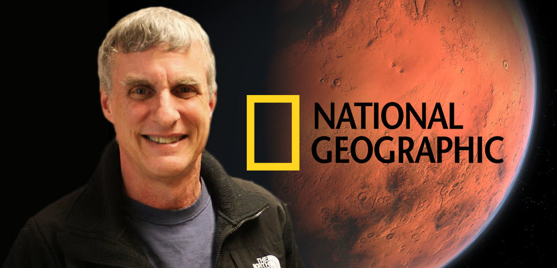 Steven Squyres Featured in "National Geographic" Discussing the Legacy of the Mars Rover