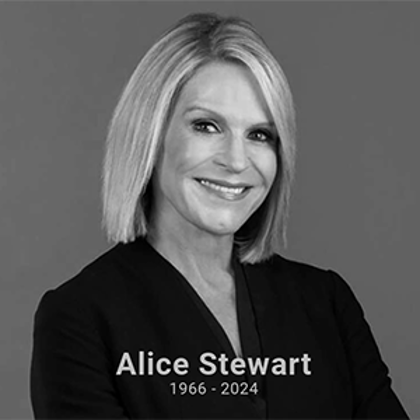 Honoring Alice Stewart (1966-2024) 
