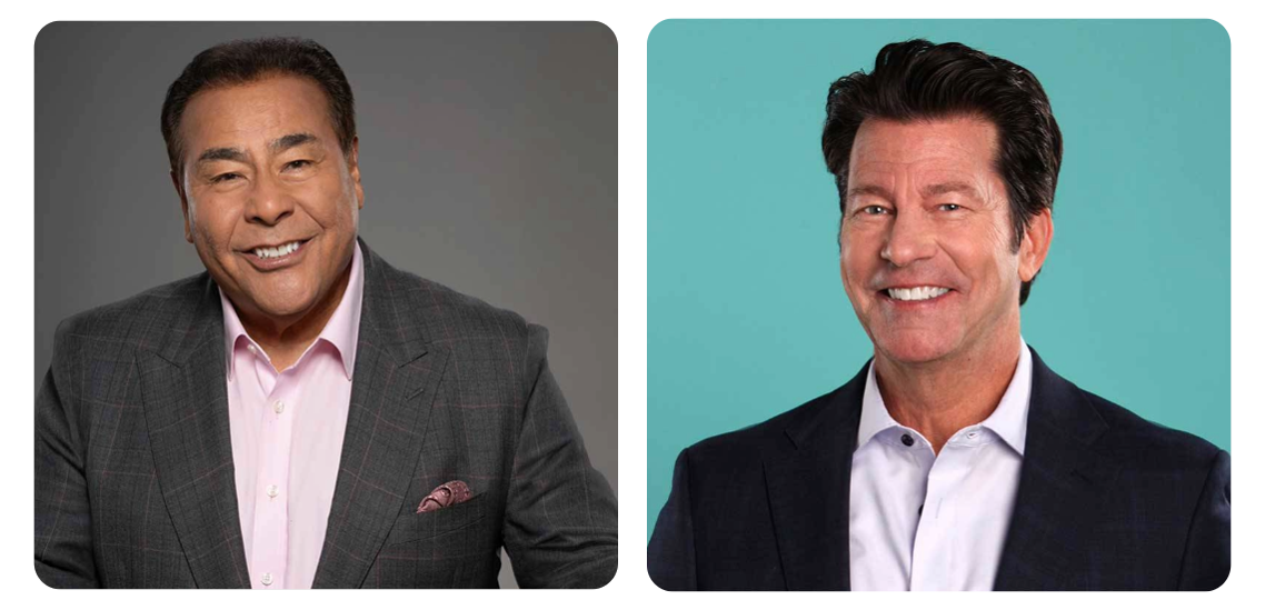 John Quiñones (left), Scott Bloom (right)