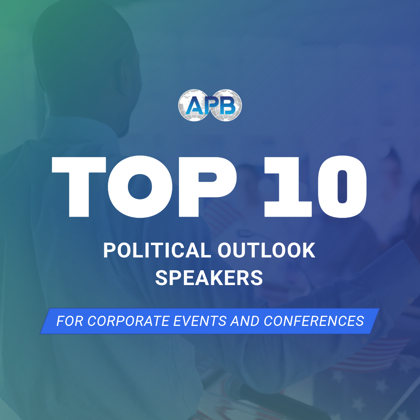 Political outlook keynote speakers for the 2026 midterm elections
