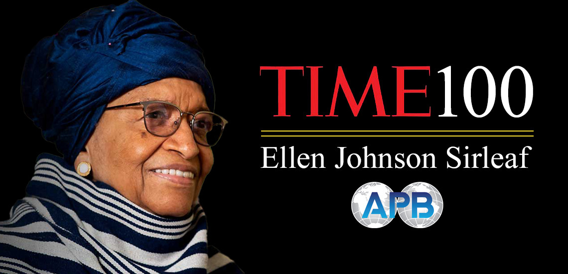 TIME100 Impact Awards Africa Honors Former President & Nobel Laureate Ellen Johnson Sirleaf