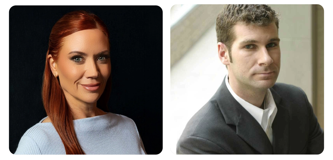 Shawnee Delaney and Peter Singer, insider threat and cybersecurity speakers for corporate audiences.