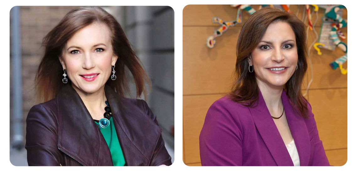 Theresa Payton and Rachel Wilson, top cybersecurity and digital risk speakers.