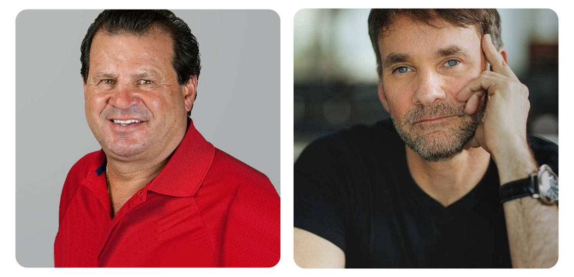 Mike Eruzione and Keith Ferrazzi