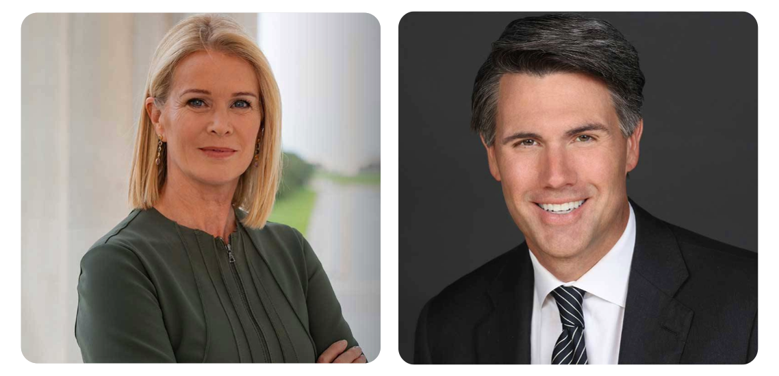 Katty Kay and Leland Vittert, speakers covering midterm elections and political outlook