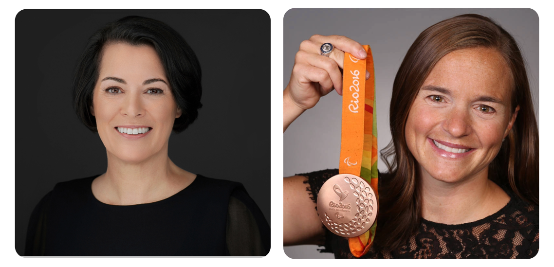 Nicole Malachowski and Melissa Stockwell