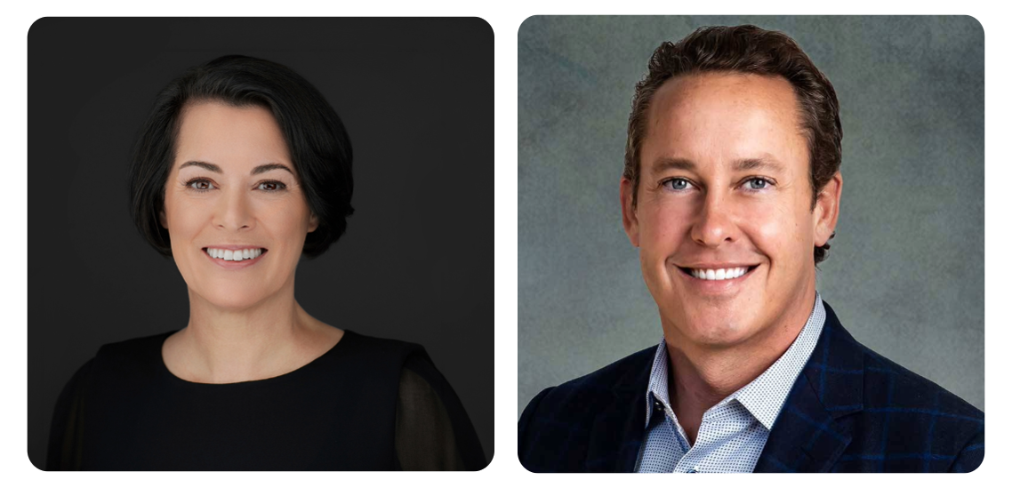 Nicole Malachowski and Brent Gleeson