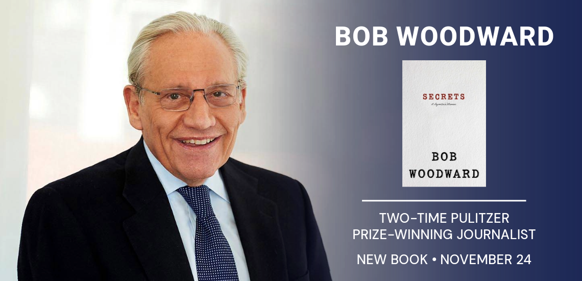 TWO-TIME PULITZER PRIZE-WINNING JOURNALIST, NEW BOOK • NOVEMBER 24