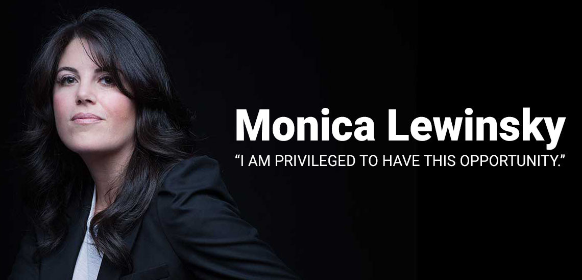 Speaker Monica Lewinsky Producing New FX Series, "Impeachment: American Crime Story"