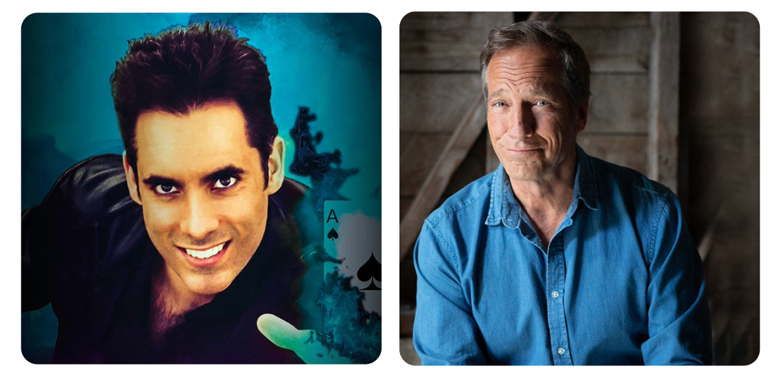 Top booked speakers Michael Grandinetti Mike Rowe