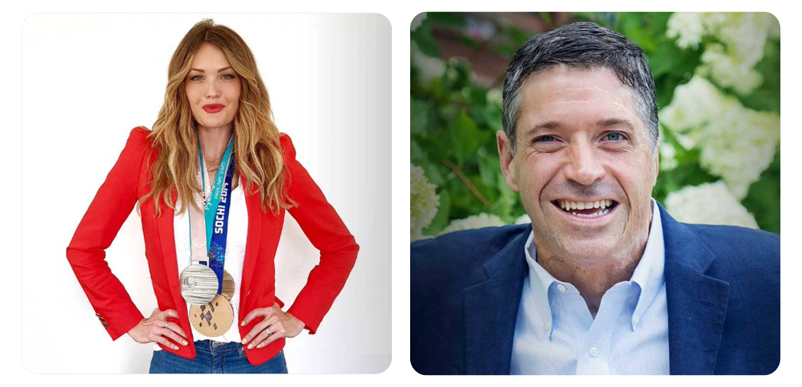 Amy Purdy and John O'Leary