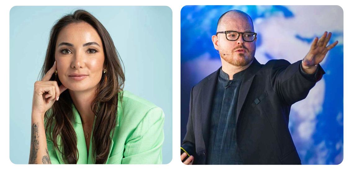 Sam Rad and Jonathan Brill, futurist keynote speakers on emerging technology and business transformation
