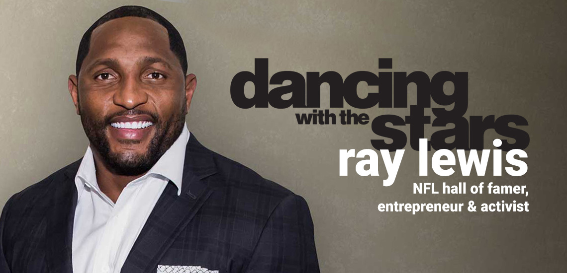 Speaker and NFL Hall-of-Famer Ray Lewis on "Dancing with the Stars"