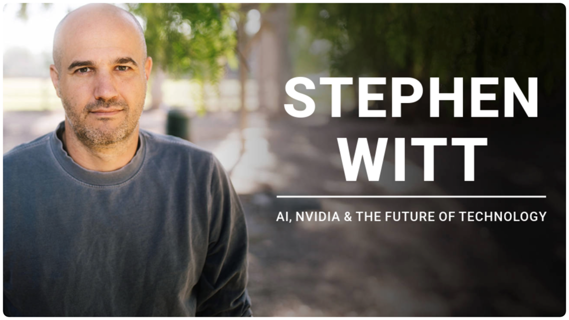 Stephen Witt is an award-winning journalist and bestselling author of The Thinking Machine who helps business, technology, and leadership audiences understand the forces driving AI, innovation, and global disruption.
