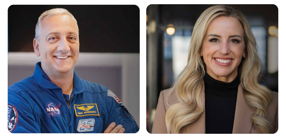 Mike Massimino and Rachel Mahoney