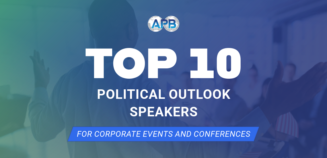 Political outlook keynote speakers for the 2026 midterm elections