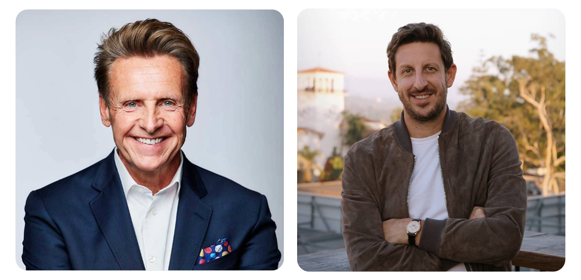 Nicholas Webb and Zack Kass, keynote speakers on innovation and artificial intelligence