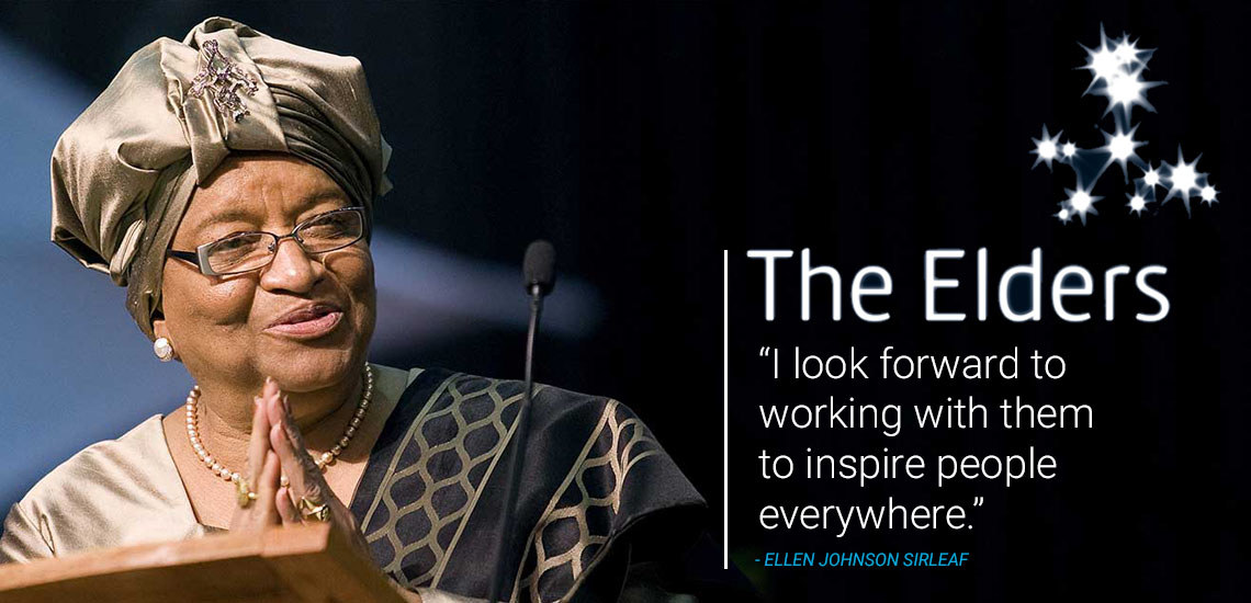 Former President of Liberia and Nobel Laureate Ellen Johnson Sirleaf Joins The Elders