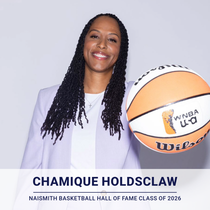Chamique Holdsclaw, Naismith Basketball Hall of Fame Class of 2026 inductee and mental health keynote speaker
