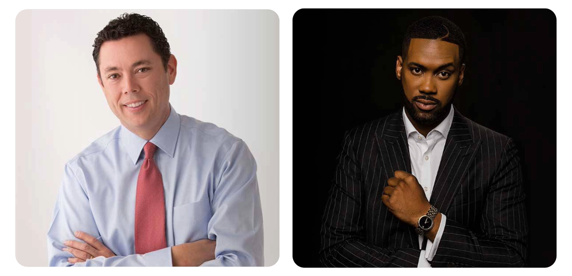 Jason Chaffetz and Lawrence B. Jones, speakers focusing on political outlook and politics