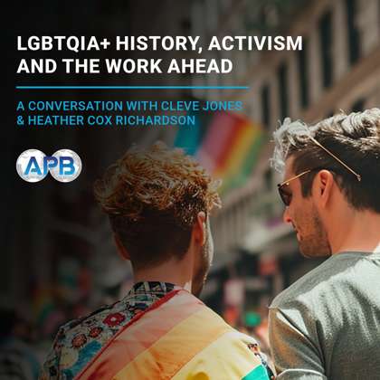 Cleve Jones and Heather Cox Richardson Reflect on LGBTQIA+ History, Activism and the Work Ahead