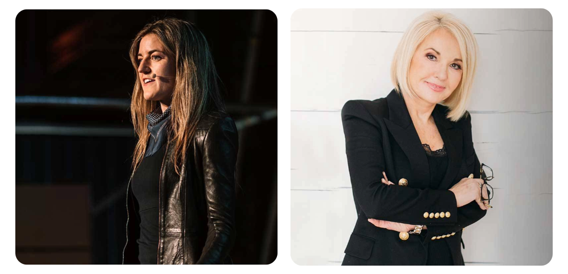 Nikki Greenberg and Nada Sanders